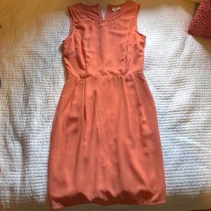 Peach dress